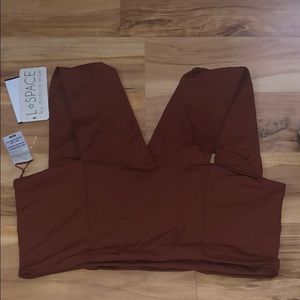 Brand new lspace reversible Parker bikini top